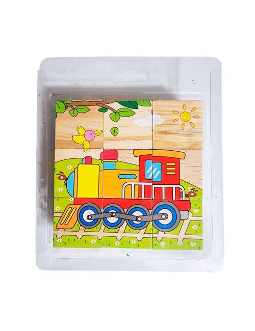 Rompecabezas 6 En 1 Didactico Figuras Aprendizaje Juguete