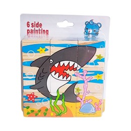 Rompecabezas 6 En 1 Didactico Figuras Aprendizaje Juguete