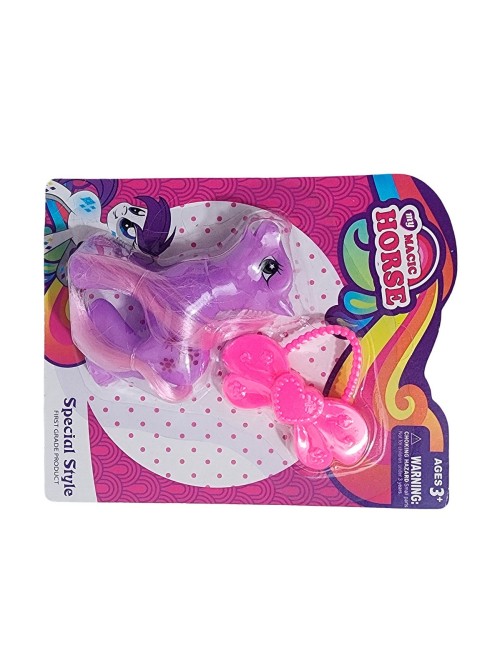 Unicornio Pony + Accesorio Juguete Niñas Interactivo