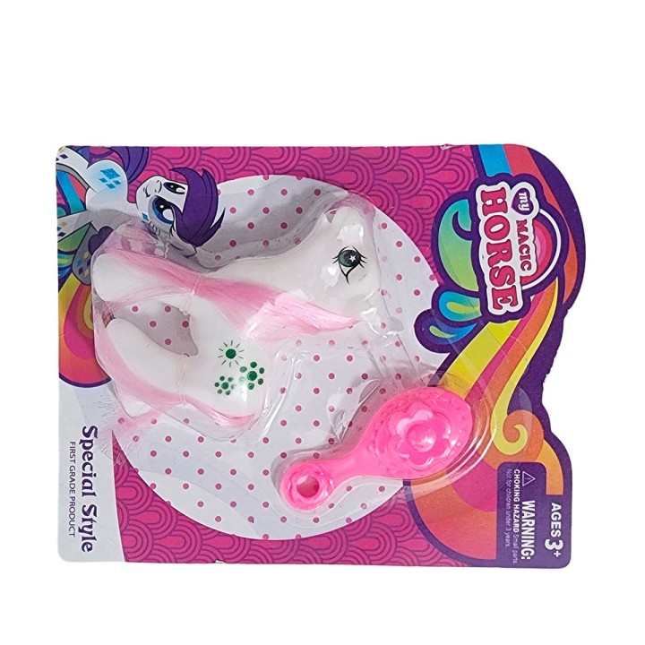Unicornio Pony + Accesorio Juguete Niñas Interactivo