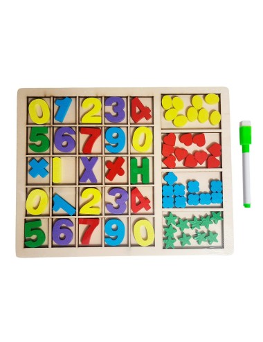 Tablero De Aprendizaje Matematica Juguete Niños Interactivo