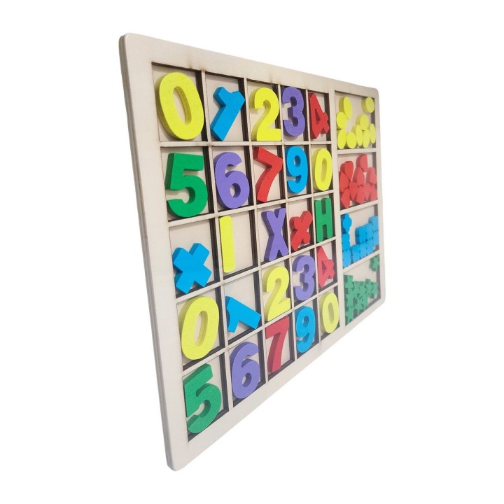 Tablero De Aprendizaje Matematica Juguete Niños Interactivo
