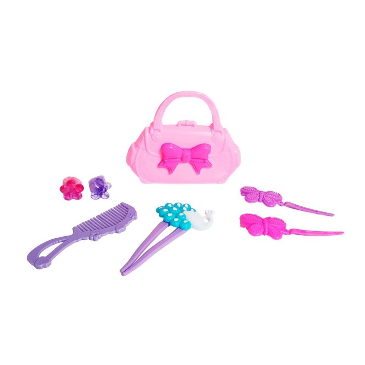 Juguete Niñas Accesoriso Belleza Bolso Peine