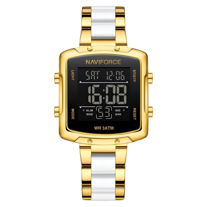 Reloj Naviforce Original Nf5057 Digital Mujer + Estuche