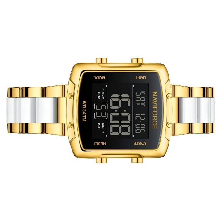 Reloj Naviforce Original Nf5057 Digital Mujer + Estuche