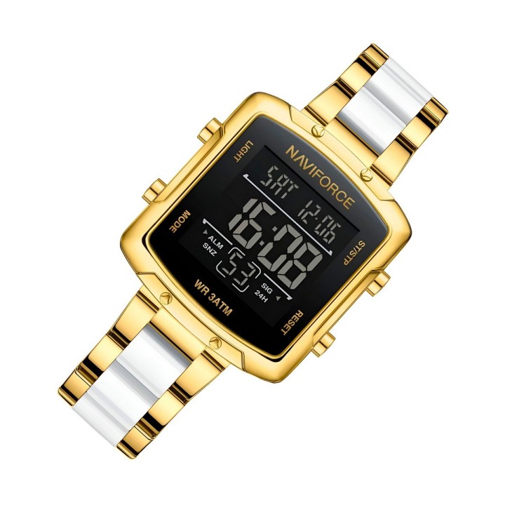 Reloj Naviforce Original Nf5057 Digital Mujer + Estuche