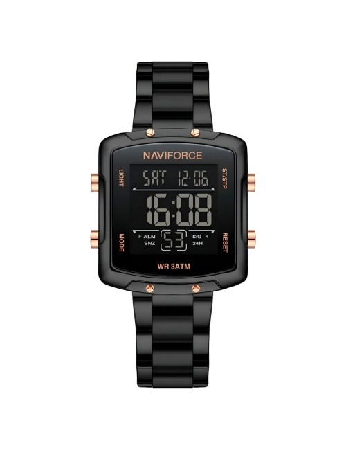 Reloj Naviforce Original Nf5057 Digital Mujer + Estuche
