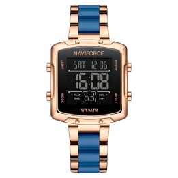 Reloj Naviforce Original Nf5057 Digital Mujer + Estuche