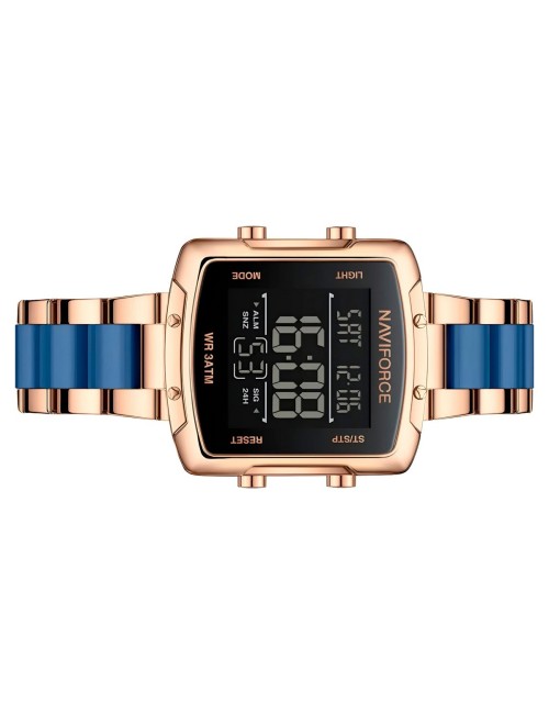Reloj Naviforce Original Nf5057 Digital Mujer + Estuche