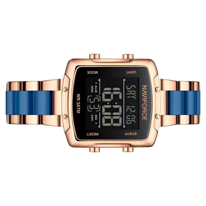 Reloj Naviforce Original Nf5057 Digital Mujer + Estuche