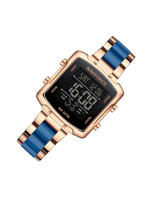 Reloj Naviforce Original Nf5057 Digital Mujer + Estuche