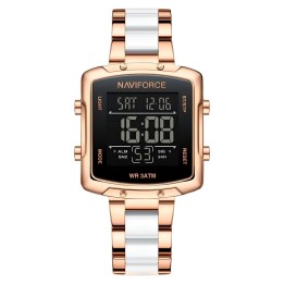 Reloj Naviforce Original Nf5057 Digital Mujer + Estuche
