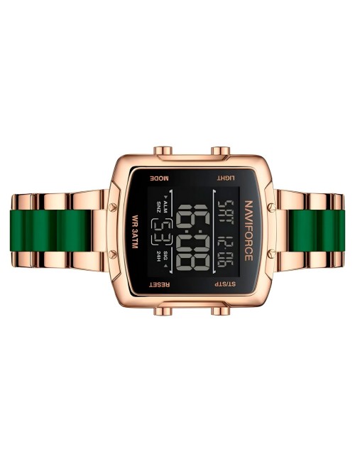 Reloj Naviforce Original Nf5057 Digital Mujer + Estuche