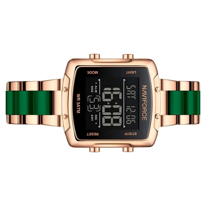 Reloj Naviforce Original Nf5057 Digital Mujer + Estuche
