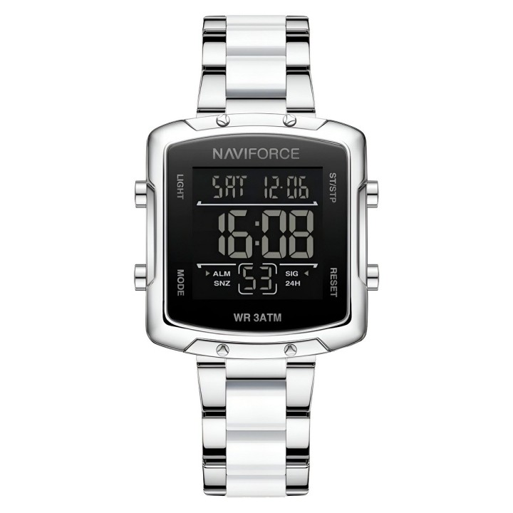 Reloj Naviforce Original Nf5057 Digital Mujer + Estuche