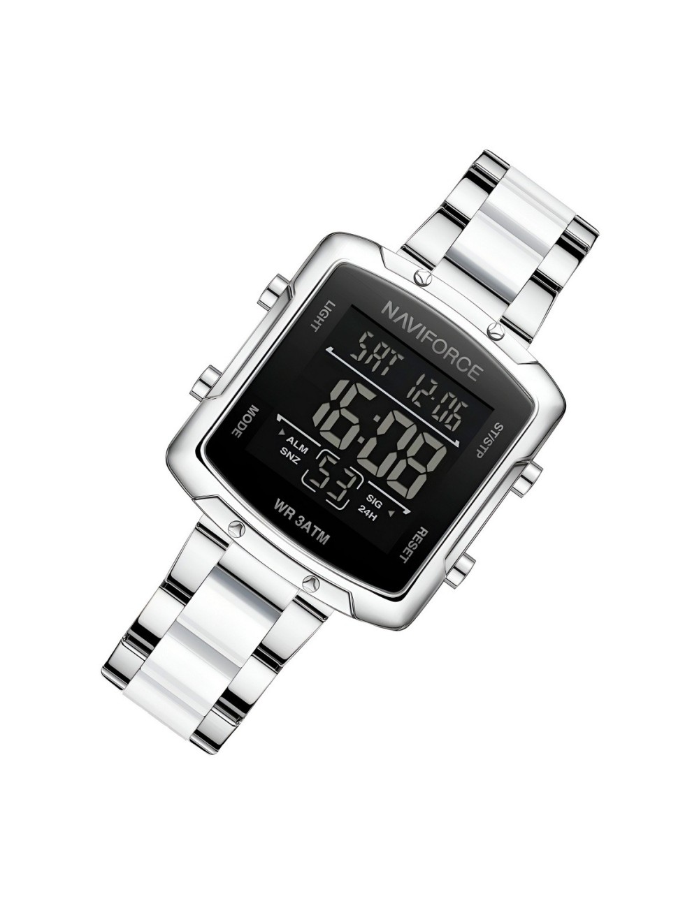 Reloj Naviforce Original Nf5057 Digital Mujer + Estuche