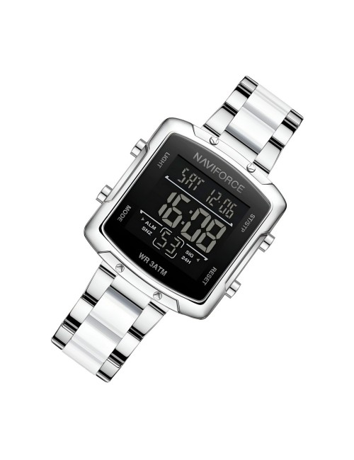 Reloj Naviforce Original Nf5057 Digital Mujer + Estuche