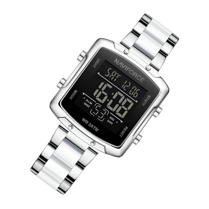 Reloj Naviforce Original Nf5057 Digital Mujer + Estuche