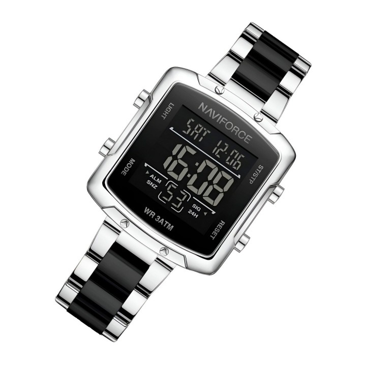 Reloj Naviforce Original Nf5057 Digital Mujer + Estuche