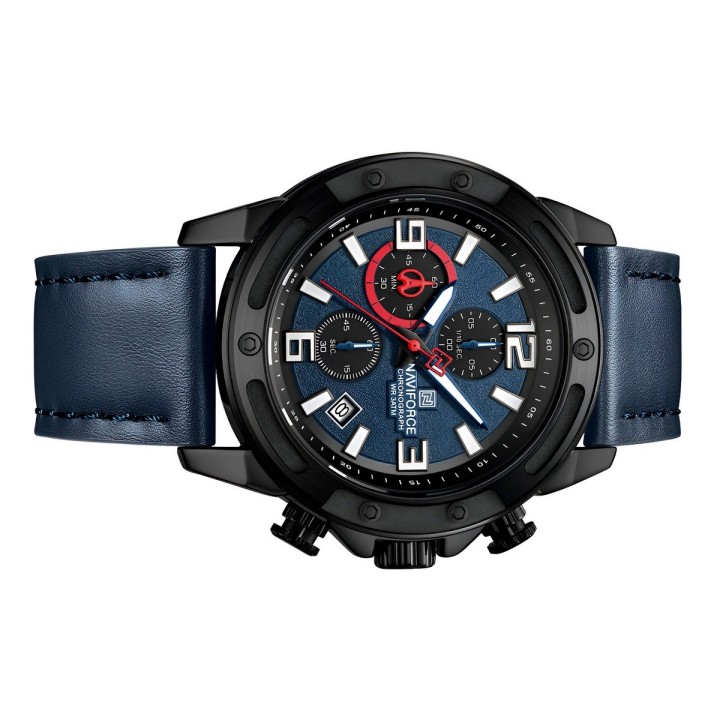 Reloj Naviforce Original Nf8074 Analogo Hombre + Estuche