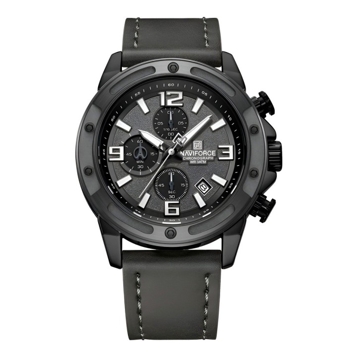 Reloj Naviforce Original Nf8074 Analogo Hombre + Estuche