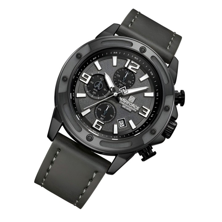 Reloj Naviforce Original Nf8074 Analogo Hombre + Estuche