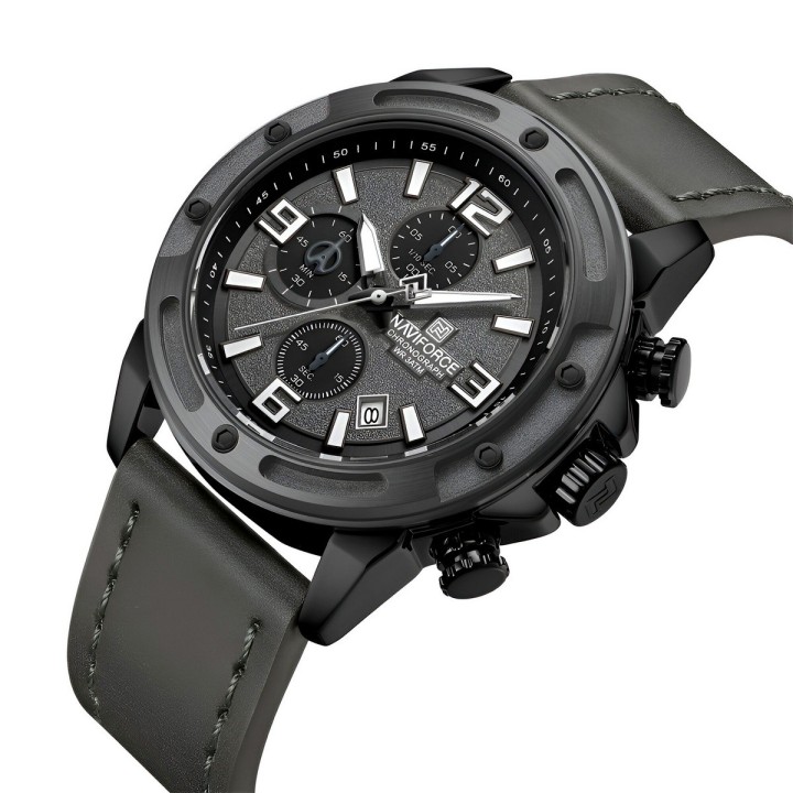 Reloj Naviforce Original Nf8074 Analogo Hombre + Estuche