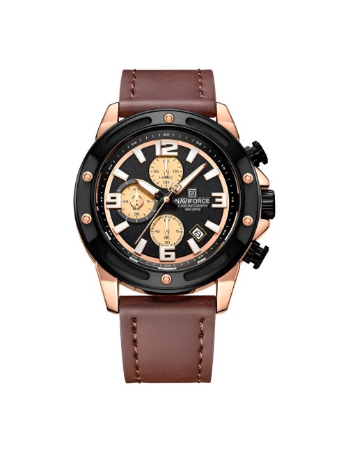 Reloj Naviforce Original Nf8074 Analogo Hombre + Estuche