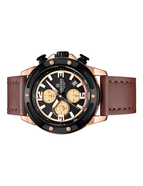 Reloj Naviforce Original Nf8074 Analogo Hombre + Estuche