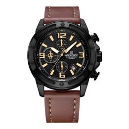 Reloj Naviforce Original Nf8074 Analogo Hombre + Estuche