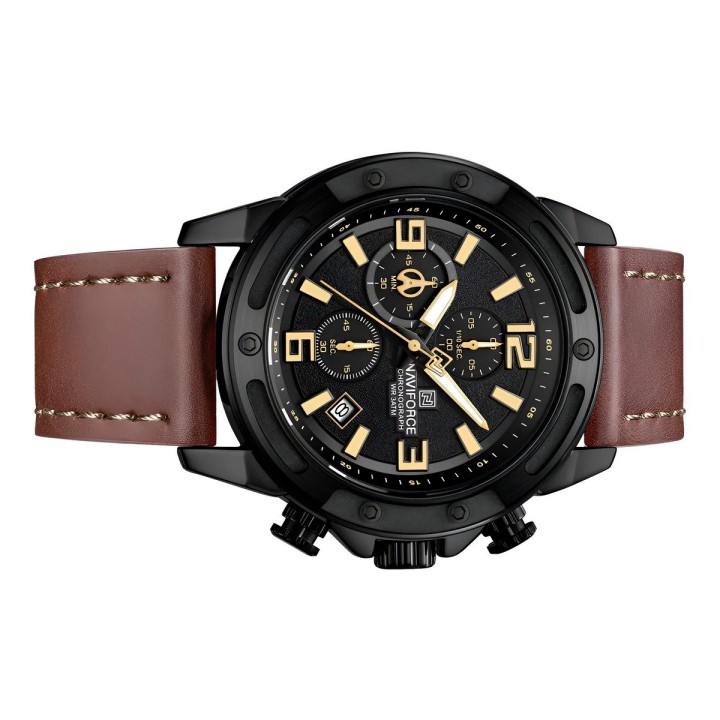 Reloj Naviforce Original Nf8074 Analogo Hombre + Estuche