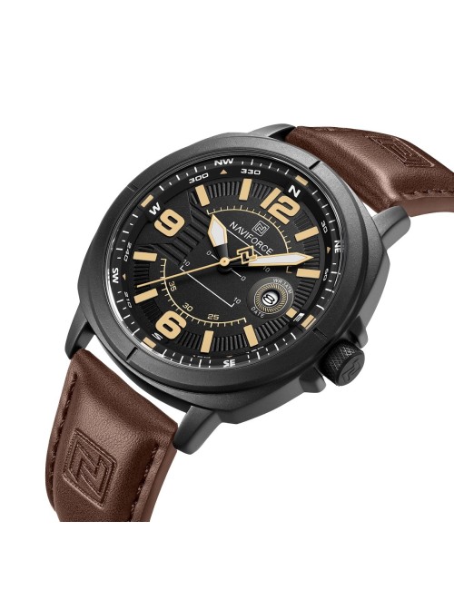 Reloj Naviforce Original Nf8078 Analogo Hombre + Estuche