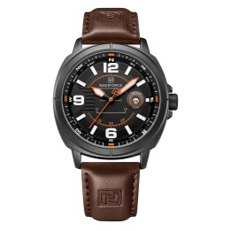 Reloj Naviforce Original Nf8078 Analogo Hombre + Estuche