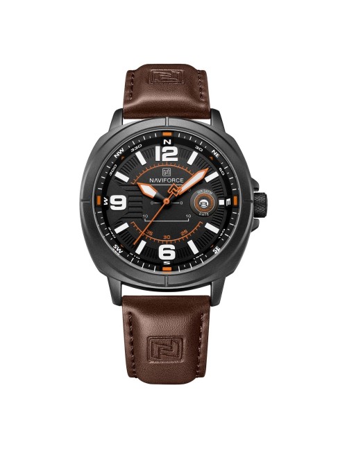 Reloj Naviforce Original Nf8078 Analogo Hombre + Estuche