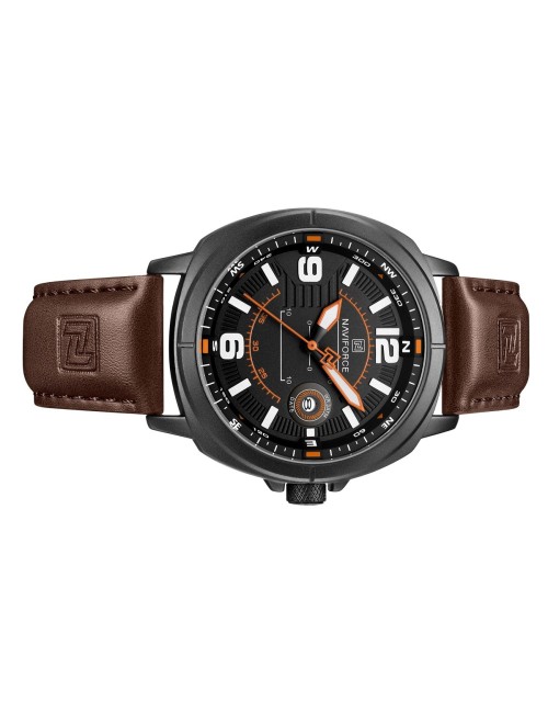 Reloj Naviforce Original Nf8078 Analogo Hombre + Estuche