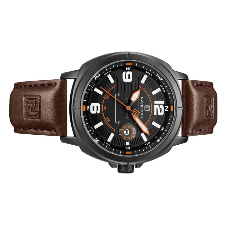 Reloj Naviforce Original Nf8078 Analogo Hombre + Estuche
