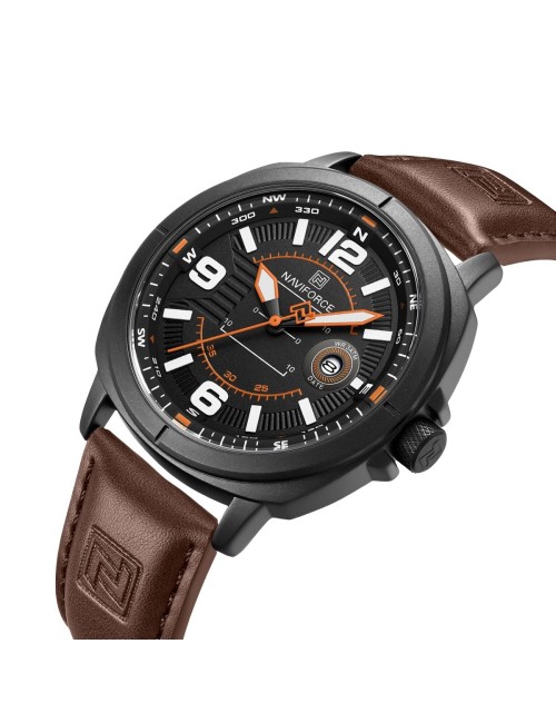 Reloj Naviforce Original Nf8078 Analogo Hombre + Estuche