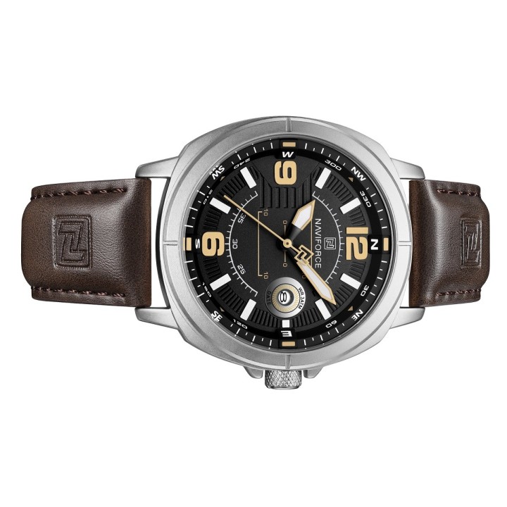 Reloj Naviforce Original Nf8078 Analogo Hombre + Estuche