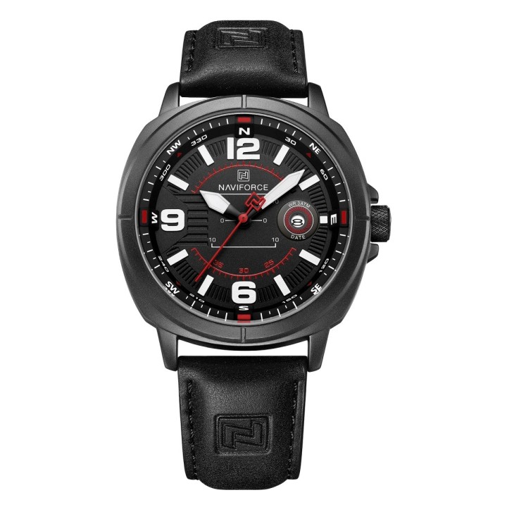Reloj Naviforce Original Nf8078 Analogo Hombre + Estuche