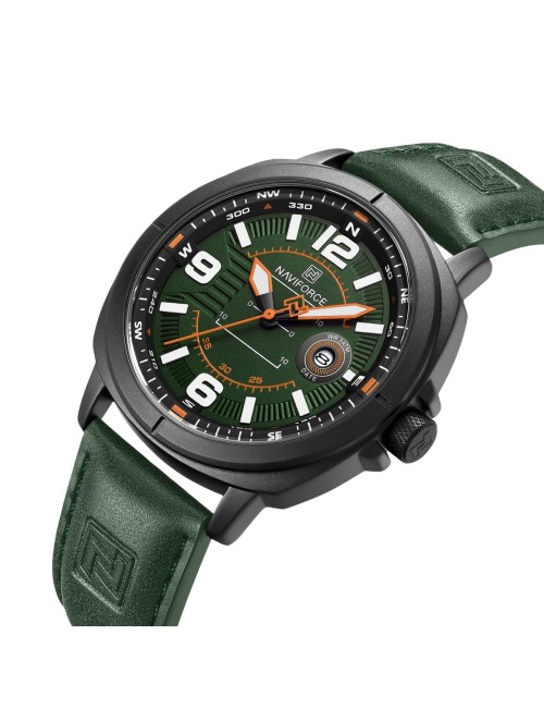 Reloj Naviforce Original Nf8078 Analogo Hombre + Estuche