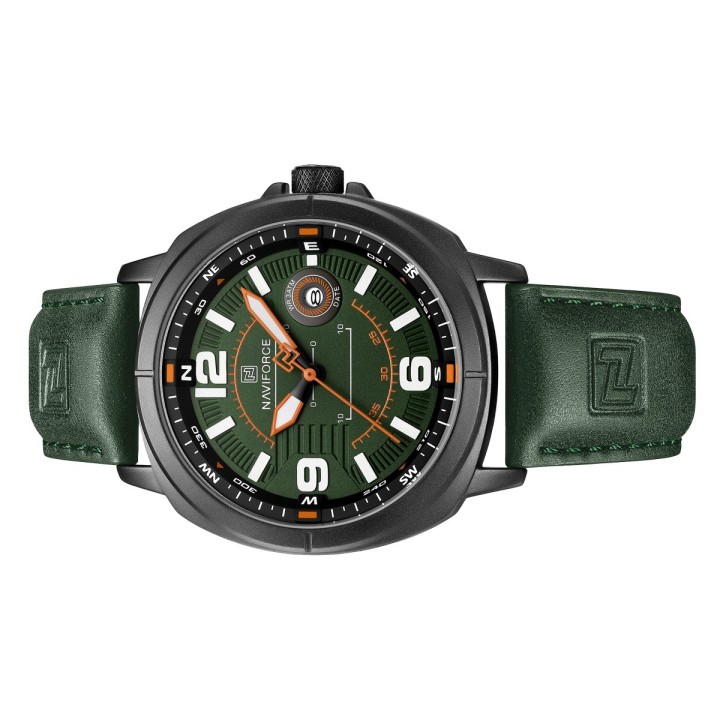 Reloj Naviforce Original Nf8078 Analogo Hombre + Estuche