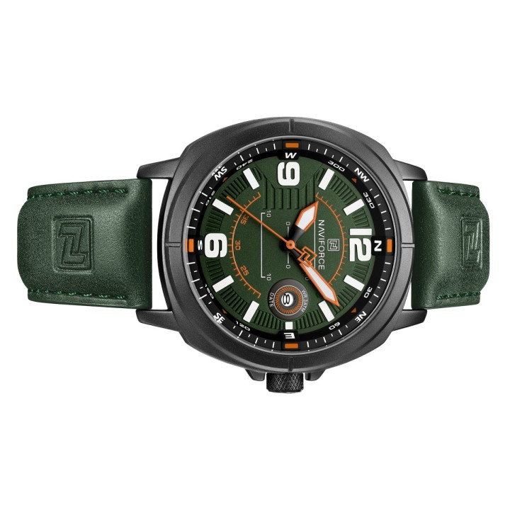 Reloj Naviforce Original Nf8078 Analogo Hombre + Estuche
