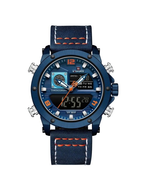 Reloj Naviforce Original Nf9236 Digital Hombre + Estuche