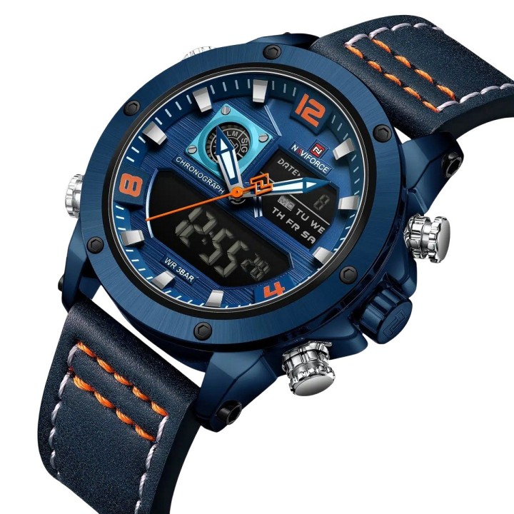 Reloj Naviforce Original Nf9236 Digital Hombre + Estuche