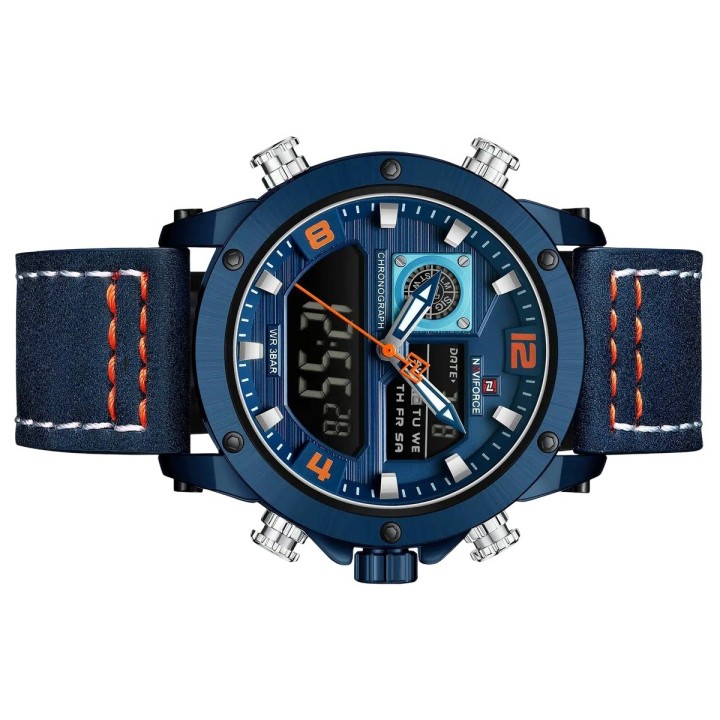 Reloj Naviforce Original Nf9236 Digital Hombre + Estuche