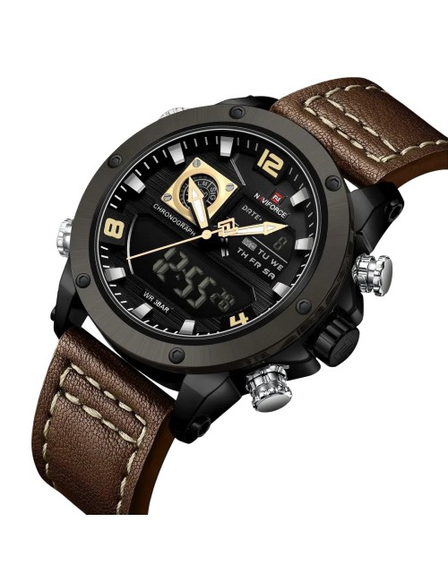 Reloj Naviforce Original Nf9236 Digital Hombre + Estuche