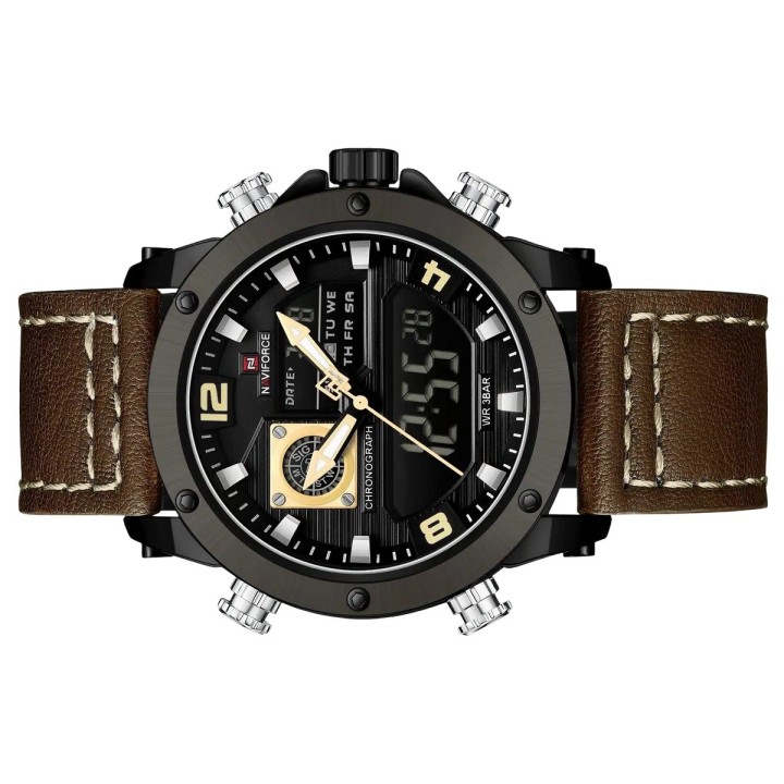 Reloj Naviforce Original Nf9236 Digital Hombre + Estuche
