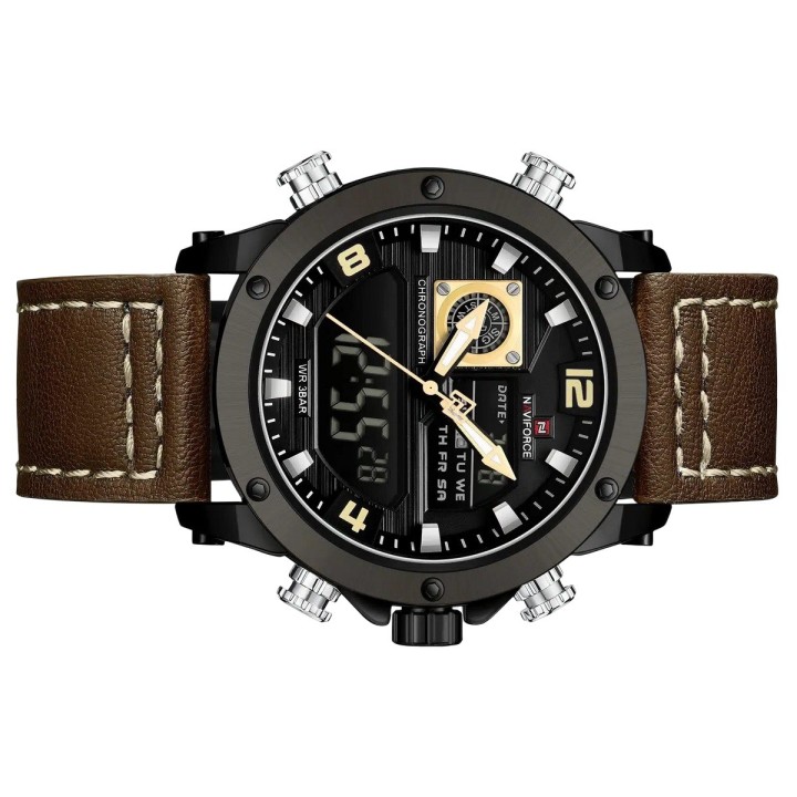 Reloj Naviforce Original Nf9236 Digital Hombre + Estuche