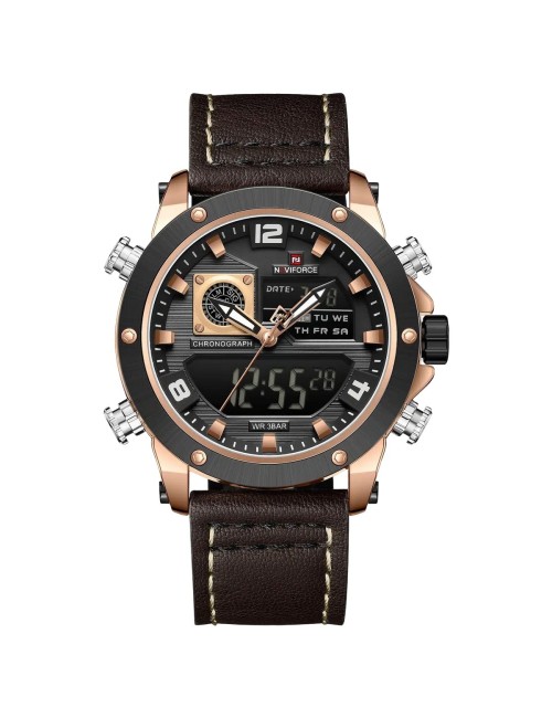 Reloj Naviforce Original Nf9236 Digital Hombre + Estuche