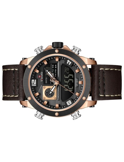 Reloj Naviforce Original Nf9236 Digital Hombre + Estuche